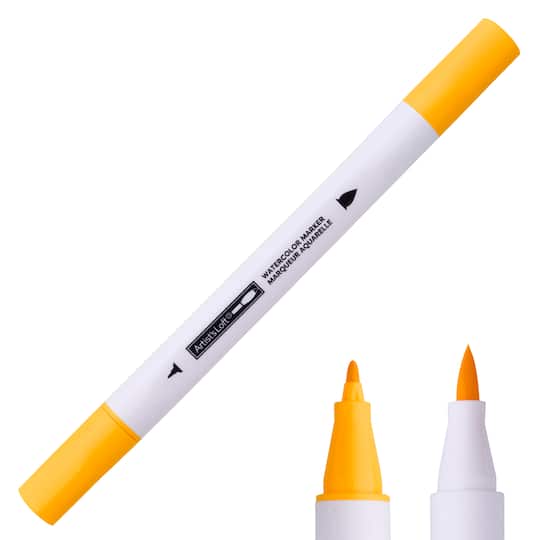Michaels, Dual Tip Watercolor Marker by Artist's Loft® – Category: Dual Tip Art Markers